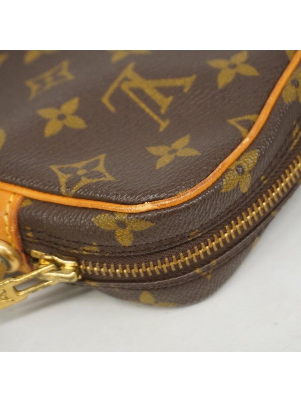 Louis Vuitton Clutch Monogram Marly Dragonne GM Brown - Picture 6 of 9